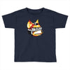 halftone fox (regular) Toddler T-shirt