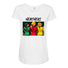 heathers girls black Maternity Scoop Neck T-shirt