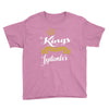 kings are born in september Youth Tee