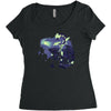 urealms   ultimate wizardry Women's Triblend Scoop T-shirt