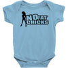 no fat chicks Baby Bodysuit