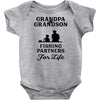 Grandpa And Grandson Fishing Partners For Life Infant Clothing