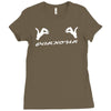 parkour , sport,jump, Ladies Fitted T-Shirt