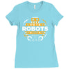 vote robots Ladies Fitted T-Shirt