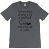 good book and coffee rectangle T-Shirt
