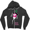 radis jacob Zipper Hoodie