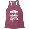 i was addicted to the hokey pokey Racerback Tank