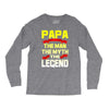 papa the man the myth the legend 2 Long Sleeve Shirts