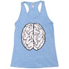 male brain Racerback Tank