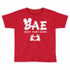 Bae Best Auntie Ever Toddler T-shirt
