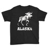Alaska Deer Rudolph Youth Tee