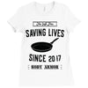 PUBG Yes We Pan Ladies Fitted T-Shirt
