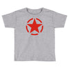 military starfunny retro army war vietnam usa britain fashion Toddler T-shirt