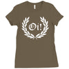 oi laurel punk rock Ladies Fitted T-Shirt