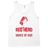 american by birth redhead by the grace of god Tank Top