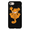 garfield scratching, ideal gift or birthday present funny iPhone 8 Case
