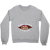 May Peeking Out Baby Girl Crewneck Sweatshirt
