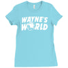 wayne's world Ladies Fitted T-Shirt