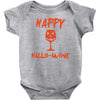 halloween happy hallowine Baby Onesie