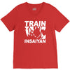 silver edition train insaiyan dragonball z insane bodybuilding goku V-Neck Tee