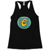 angry goldfish cartoon Racerback Tank