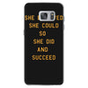 she believed Samsung Galaxy S7