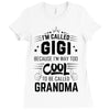 I Am Called Gigi... Ladies Fitted T-Shirt