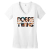 Dobre Twins Photo Women's V-Neck T-Shirt