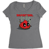 deadstool Women's Triblend Scoop T-shirt