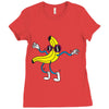 banana wobbler Ladies Fitted T-Shirt