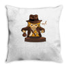 indiana link Throw Pillow