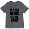 mamma needs some vino divertente V-Neck Tee