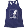 atardis doctor who Racerback Tank