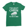 sweet dreams are made of cheese Ladies Fitted T-Shirt