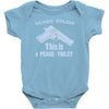 learn polish peace Baby Bodysuit