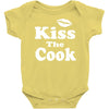 kiss the cook chef Baby Onesie
