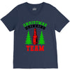 christmas drinking team V-Neck Tee
