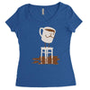 flood Women's Triblend Scoop T-shirt