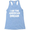 i am the american dream funny shirt wire the omar Racerback Tank
