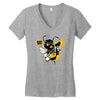 killa beez Women's V-Neck T-Shirt