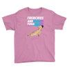 frenchies and yoga Youth Tee