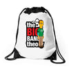 funny big bang theory sheldon, ideal gift or birthday present. Drawstring Bags