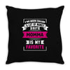 I've Been Called A Lot Of Names But Momma Is My Favorite Throw Pillow