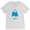 new! mens 'sloth' V-Neck Tee