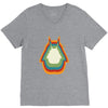 Totoro Retro V-Neck Tee