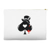 poker hat ace of spades Accessory Pouches