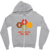don't settle for less Zipper Hoodie