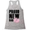 proud new girl Racerback Tank