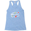 news flash black Racerback Tank