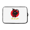 love ninja monkey banana Laptop sleeve